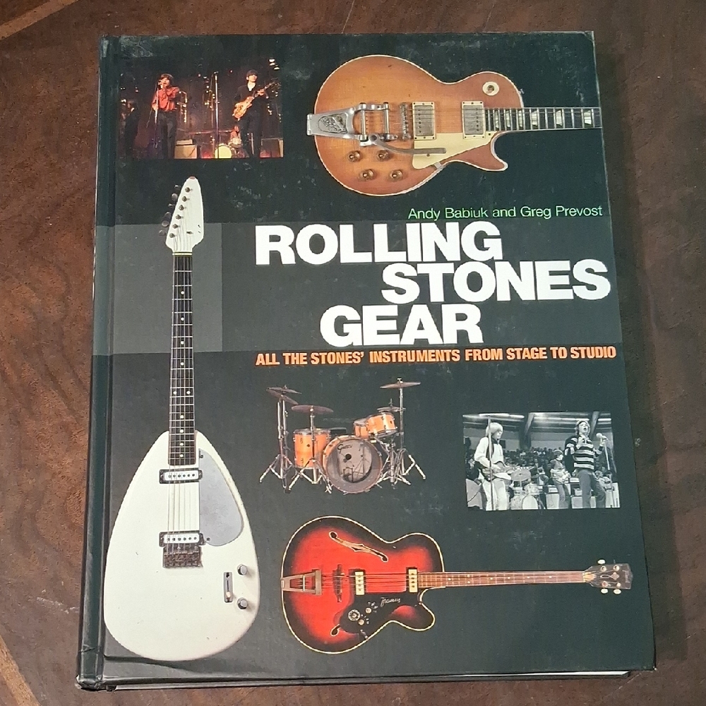Rolling Stones Gear Coffee Table Book